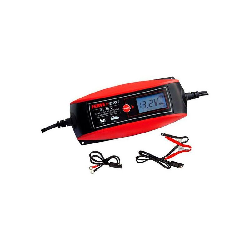 

Cargador Bateria Hf 6V/12V 2A/2-4A - Ferve