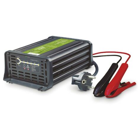 12A Coche Vehículo 0479 FERVI Fervi Cargador de Batería Digital Inteligente 12V 2-6 