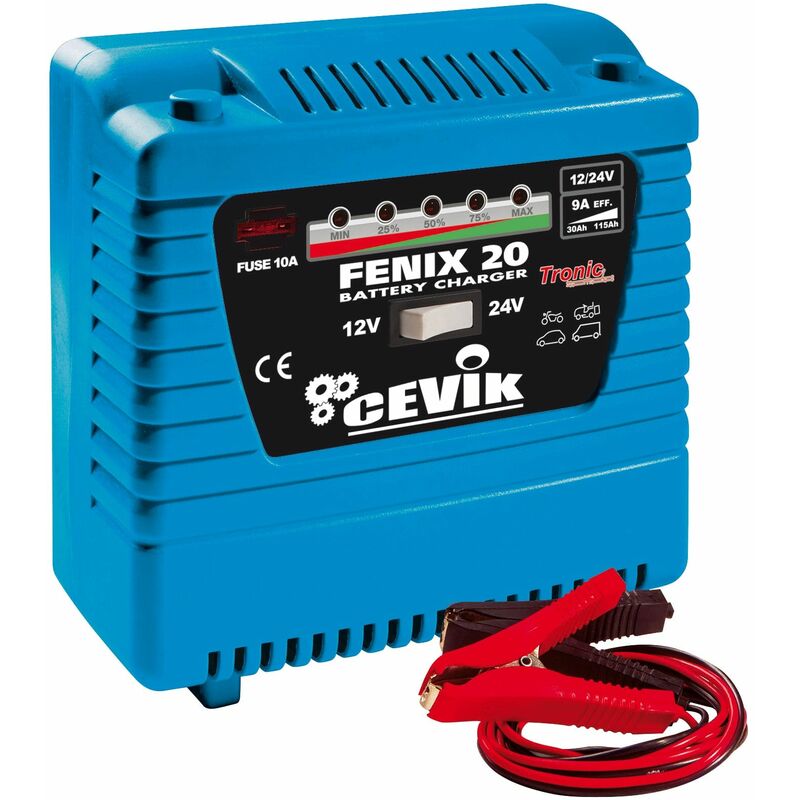 

Cargador Baterias Fenix-20 12/24V.