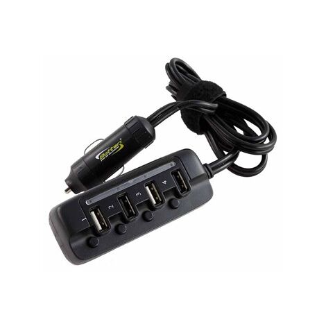 CARGADOR COCHE 4 USB
