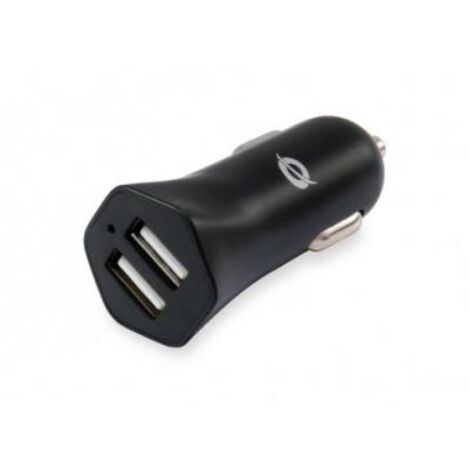 CARGADOR COCHE CONCEPTRONIC CARDEN03B 2 PUERTOS USB A 5V/2.4A 12W