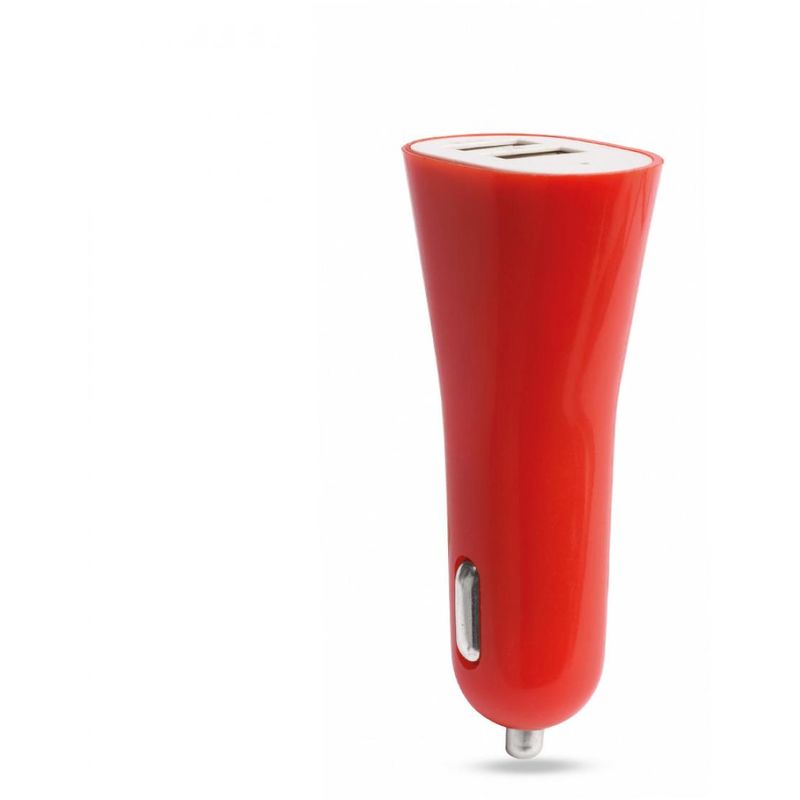 

CARGADOR COCHE USB HEYON Rojo