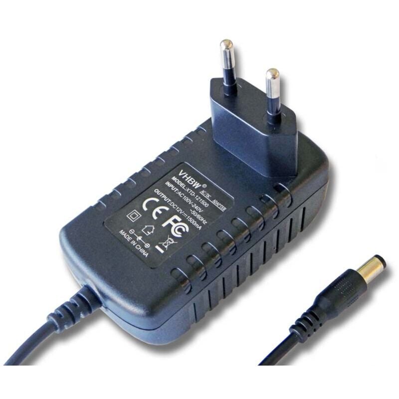 

vhbw fuente alimentación para transformadores, 12 V / 1,5 A