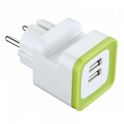 Cargador de batería 2 USB Soporte Electraline