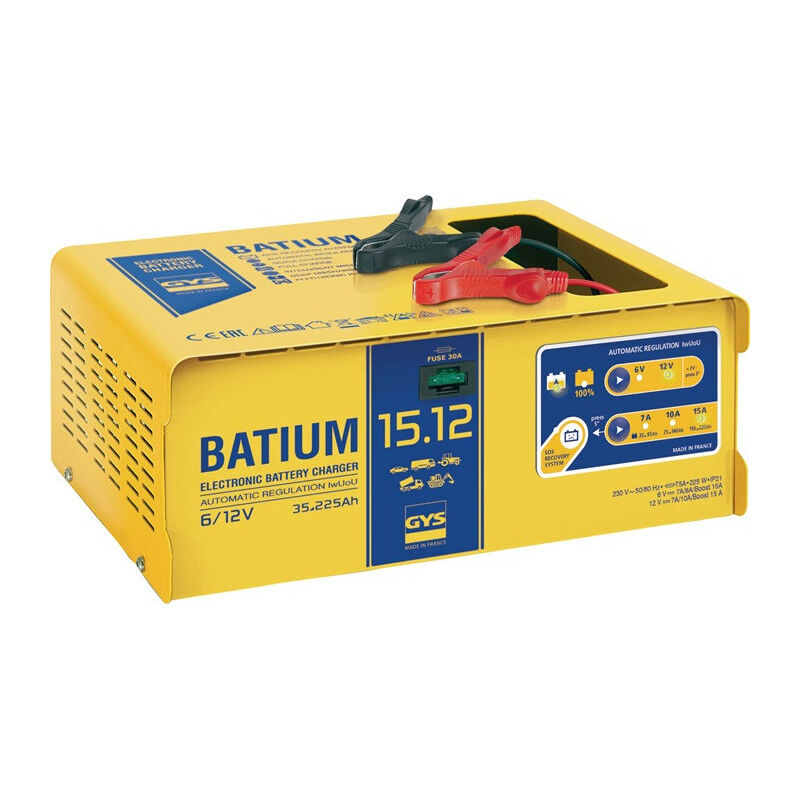 

Cargador de batería Batium 15-12 Gys