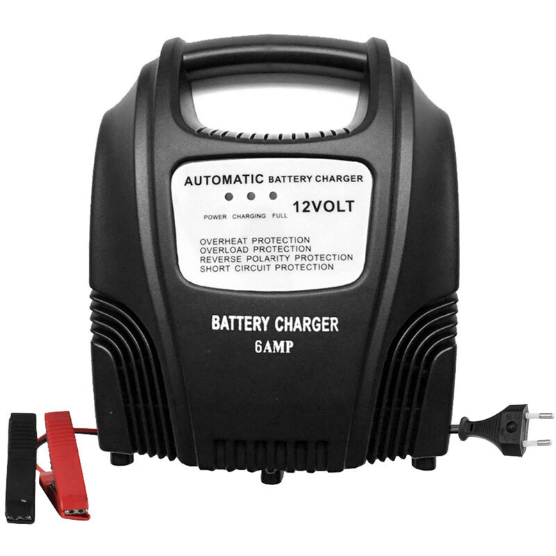 

Cargador de bateria de motocicleta y automovil inteligente de 12V 3.5A completamente automatico, cargador de bateria de plomo acido AGM GEL WET