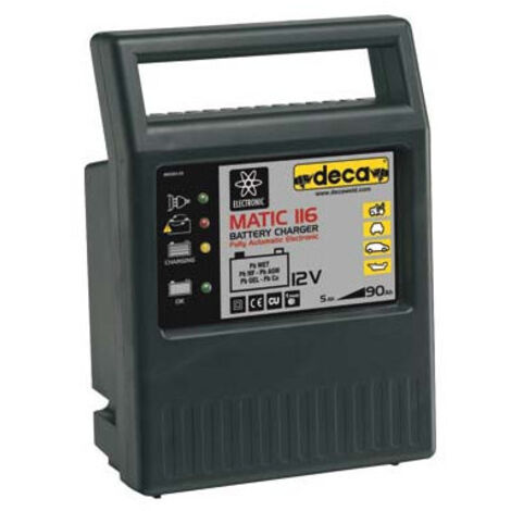 Cargador de batería Deca 12V- 6A Matic 116