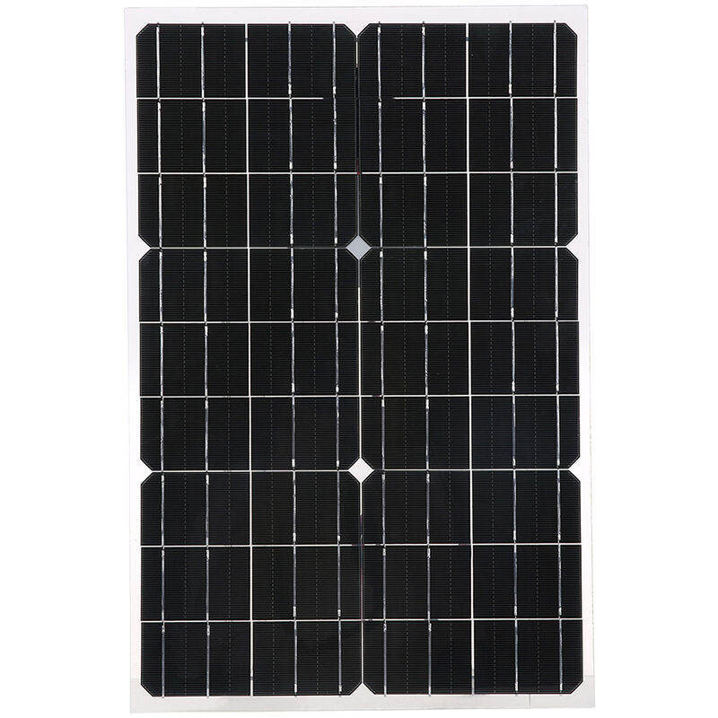 

Happyshopping - Cargador de bateria del dispositivo del panel solar semiflexible de 60W 12V