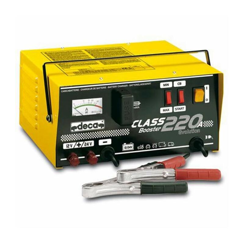 

Cargador de baterías booster 12/24 V Clase 220a