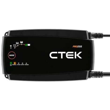 Cargador de baterías CTEK PRO25SE uso profesional 12V 25A