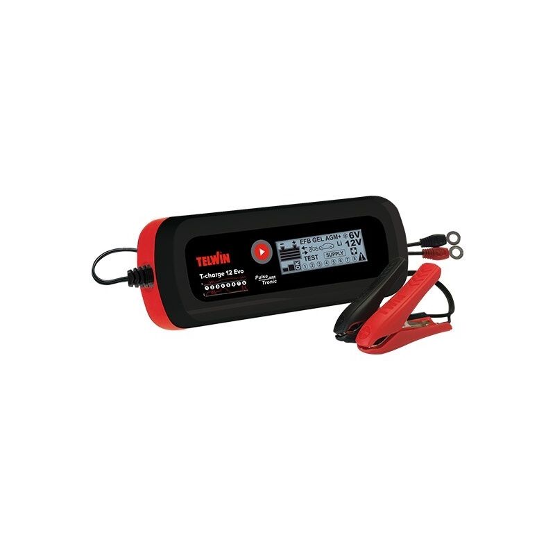 

Telwin - Cargador de baterías inteligente T-Charge 12EVO