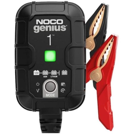 Cargador de baterías NOCO GENIUS1 1A 6V y 12V