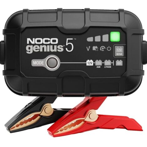 Cargador de baterías NOCO GENIUS5 5A 6V y 12V