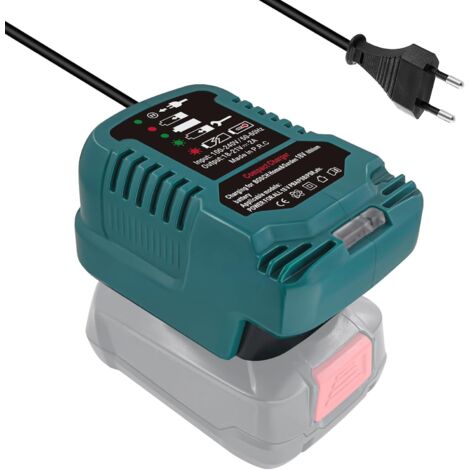 Cargador de baterías para Bosch 18V AL, cargador Gardena, Gloria 18V para batería Bosch, compatible con baterías Bosch 18V PBA PSB PSR.