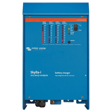 Cargador de baterías Skylla-i 24V/80 (1+1) salidas