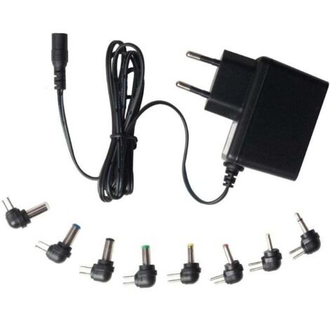 Cargador de CA/CC Fonestar AD-520F/ 10W/ 8 Conectores/ Voltaje 5V