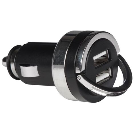 Cargador de coche con doble conexión usb (5 v - 4.2 a) - 21 w máx.