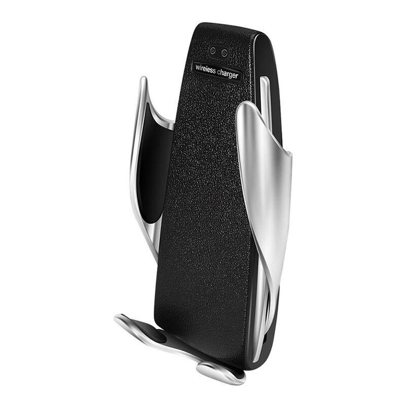 

Cargador de coche inalámbrico de sujeción automática para iphone Android Air Vent Phone Holder Soporte de carga de rotación de 360 grados