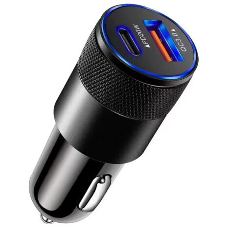 Cargador de coche USB C, Avatcen de 36 W para Samsung S23, S22, S21, S20, Huawei, Xiaomi y Pixel. Cargador rápido USB C.