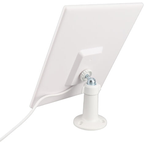 Cargador de panel solar de 10 W para cámaras de vigilancia, puerto USB/Tipo-C, IP65, cable de 3 m, montaje de 360° – Conjunto monocristalino económico y compacto