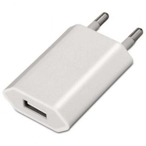 Cargador de Pared Aisens A110-0063/ 1xUSB/ 1A