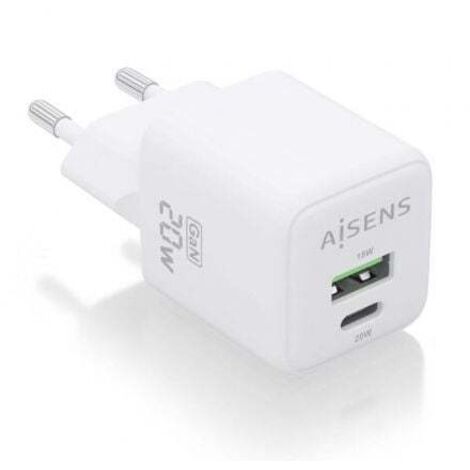 Cargador de Pared Aisens ASCH-20W2P010-W Blanco 20 W (1 unidad)