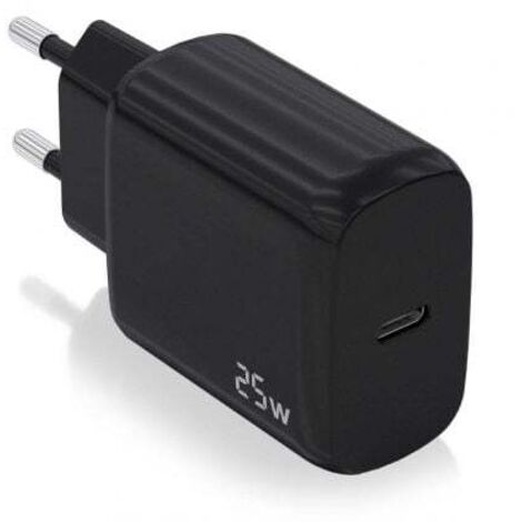 Cargador de Pared Aisens Negro 25 W