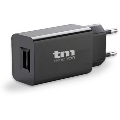 Cargador de Pared TM Electron Negro 5 V USB