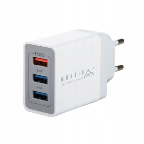 Cargador de pared USB universal MT009 de 7800 mA y 12 V