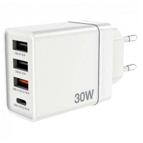 Cargador de Pared Verbatim CHR-30EU2 30 W