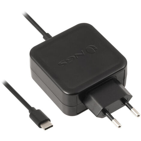 Cargador de Portátil NGS W-45W USB-C/ 45W/ Automático/ Voltaje 5-20V