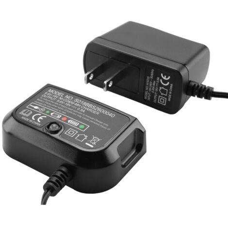 Cargador de repuesto para baterías Ni-Cd negras de 9,6 V-18 V A12 A12-X HPB18 HPB14 HPB12 HPB96 - Enchufe estadounidense