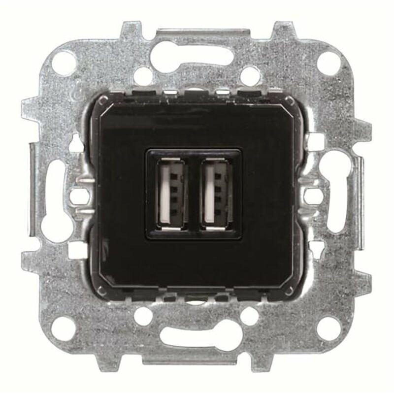 

Cargador doble USB 1500mA/5V 8185 - Niessen