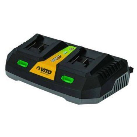 Cargador doble VITO rapido 20v vibccdr20