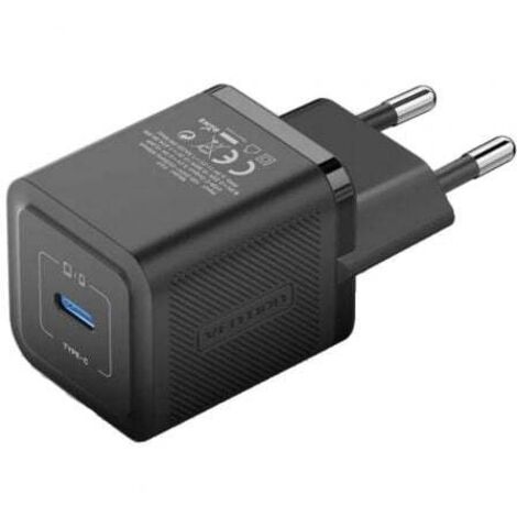 Cargador Gan de Pared Vention FEPB0-EU/ 1xUSB Tipo-C/ 20W