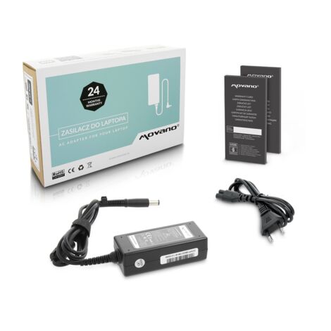 Cargador HP 19,5 V 2,31 A 45 W, clavija de 7,4 x 5,0 mm