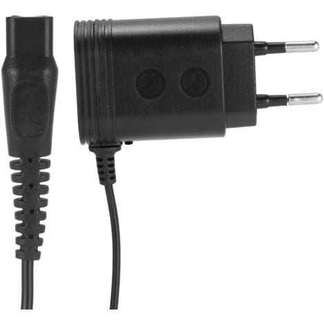 TLILY Cargador HQ8505 de 15 V para afeitadora Philips OneBlade QP6520 QP6510, cable adaptador de corriente con enchufe europeo.