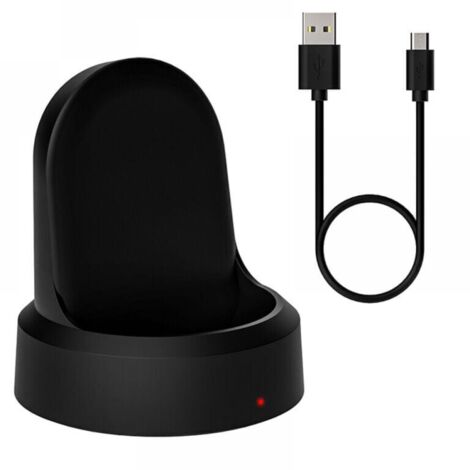 Cargador inalámbrico rápido de 1 pieza para Samsung Gear S3 Frontier S2 Watch Cargador inalámbrico rápido para Samsung Galaxy Watch