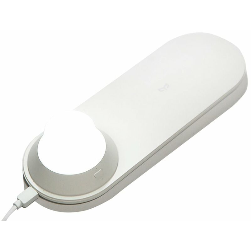 

Cargador inalambrico con luz nocturna LED Atraccion magnetica / Carga rapida compatible 2 Brillo ajustable - Yeelight