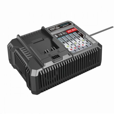 Cargador inteligente DEDRA de 18 V: carga rápida de batería