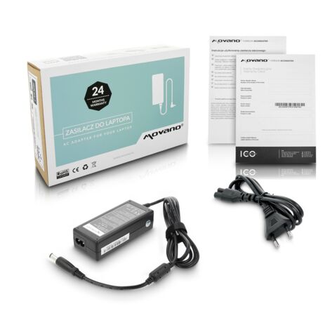 Cargador para Dell 19,5 V 3,34 A 65 W, clavija de 7,4 x 5,0 mm