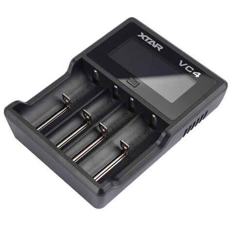 Cargador Pilas Li-ion Y Ni-mh 1a Tipos A, Aa, Aaa, Aaaa Xtar-vc4