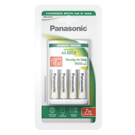 CARGADOR PILAS8H+ 4 PILAS AA - 1900 MAH