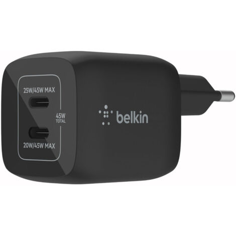 Cargador portátil Belkin 60 W Negro