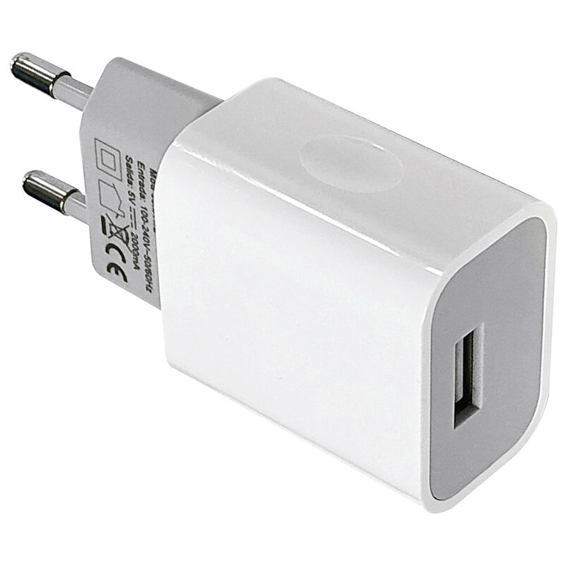 

Cargador rápido USB 5V 2A ( 38.511/1) (Blíster) - Electro Dh