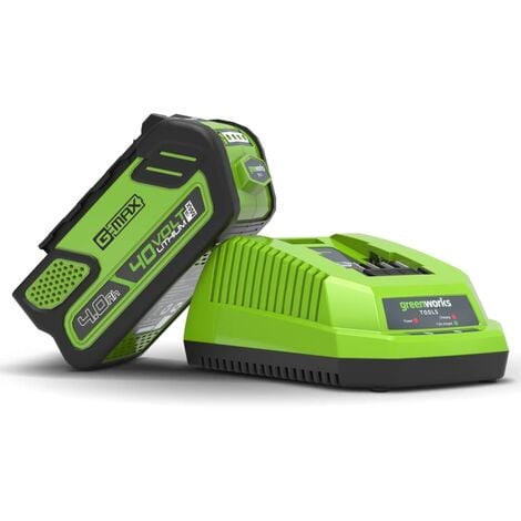 Cargador rápido 40 V 4 A Greenworks