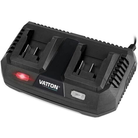 Cargador rápido doble vatton 20V