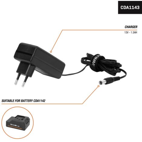 Cargador rápido FERM 12V - para batería CDA1143, utilizado en CDM1118, CDM1119 y CDM1129.