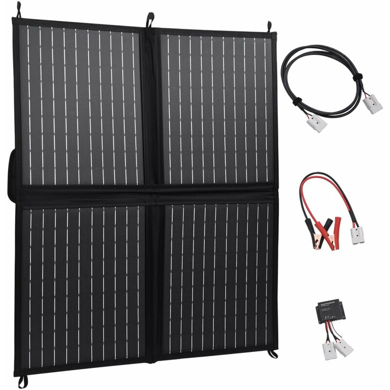 

Happyshopping - Cargador solar plegable 80 W 12 V
