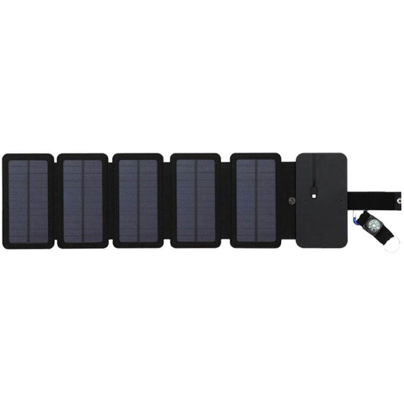 

Cargador solar plegable Paquete solar de carga directa plegable,5 rodajas